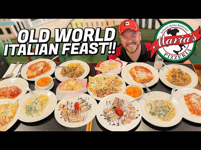 Maria's $100 Old World Italian Food Challenge in Cape Coral, Florida!!