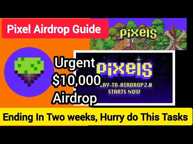  URGENT AIRDROP | This Airdrop Will End In Two Weeks | Ultimate Guide