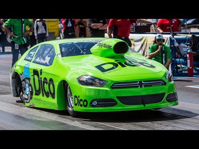 PRO STOCK Drag Racing Cars at NitrOlympX 2017 - 10,000 RPM N/A V8 SOUND!