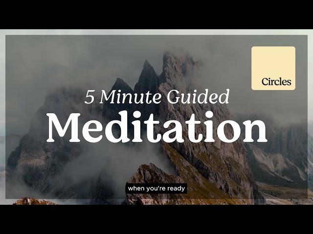 5-Minute Guided Mindfulness: Relax, Recharge, and Refocus