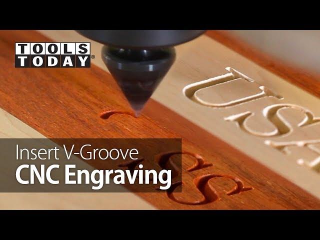 60° V-Groove Insert Knife CNC Engraving - ToolsToday