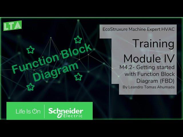 EcoStruxure Machine Expert HVAC Training - M4.2 Getting started with Function Block Diagram (FBD)