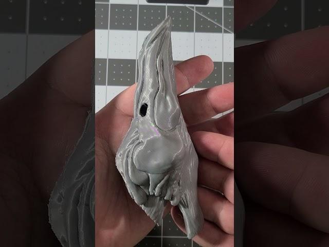 3D Printed Velociraptor resonating chamber | 3D Printing Series | #Shorts