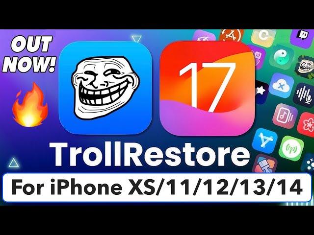 How to Install TrollStore on iPhone XS/11/12/13/14/15  | iOS 17 Supported