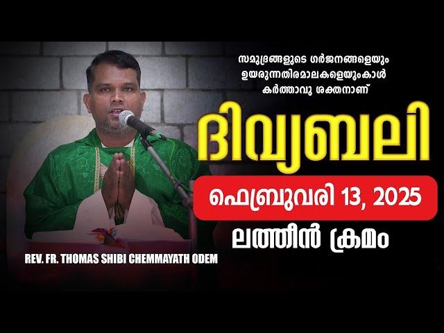 ദിവ്യബലി  FEBRUARY 13, 2025 മലയാളം ദിവ്യബലി - ലത്തീൻ ക്രമം Holy Mass Malayalam