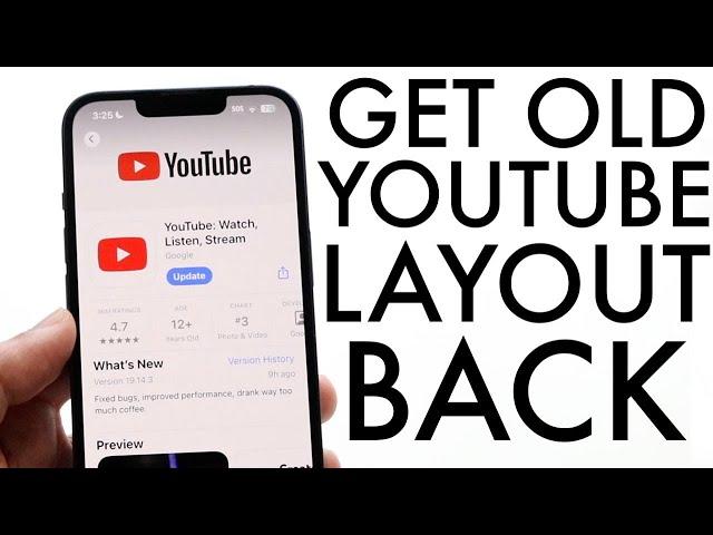 How To Change YouTube Layout! (2024)