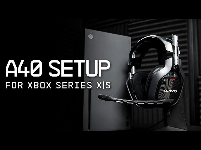 ASTRO A40 TR Headset Gen 4 (Standalone) || Xbox Series X|S Setup