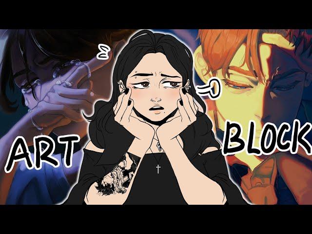 Artist Mental Block | My Art Block | This is what I did to get over Art Block