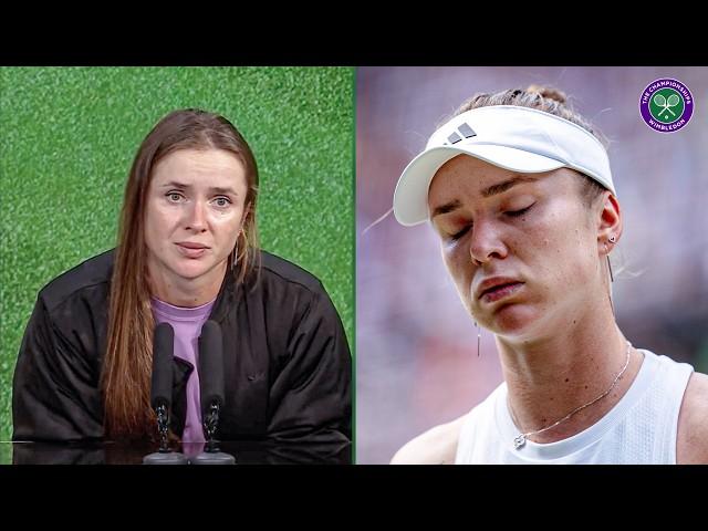 "She didn't let me in" | Elina Svitolina | Quarter-final Press Conference | Wimbledon 2024