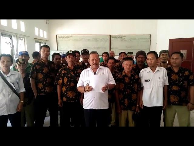 Aparat desa sumur gede cilamaya kulon deklarasi anti hoak