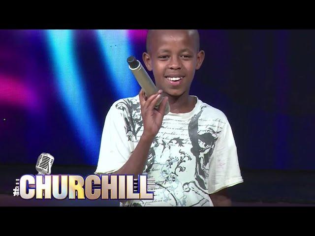 Young Juma, aspiring  actor/comedian on Churchillshow