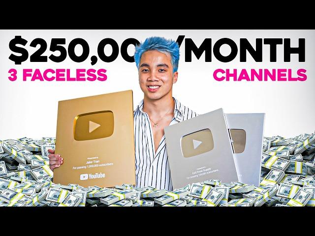 I Make $250,000/Month with 3 Faceless YouTube Channels