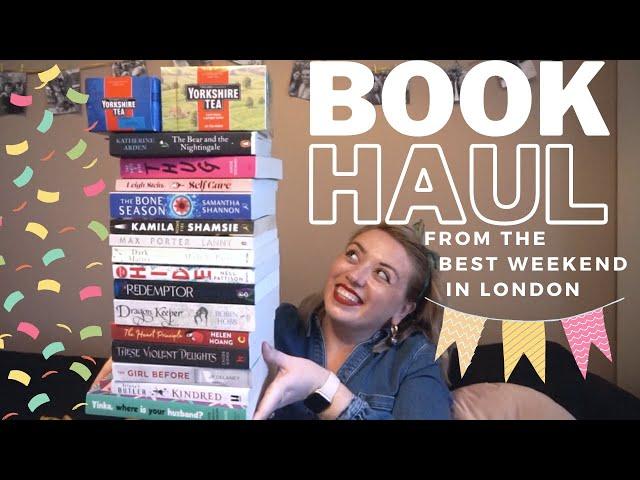 Book Haul from the Loveliest Weekend Trip to London (with a bookstagram bestie!)