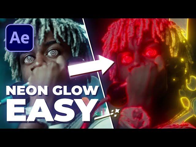 EASY Neon Glow Effect for your Music Videos (After Effects)