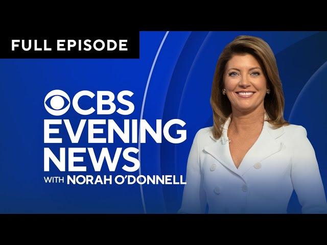 "CBS Evening News" Full Broadcast | July 23, 2024