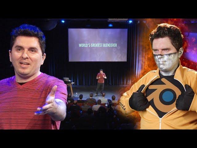 Captain Disillusion: World's Greatest Blenderer - Live at the Blender Conference 2018