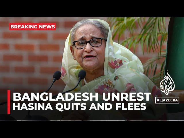 Bangladesh PM Hasina has resigned and left the country: Reports