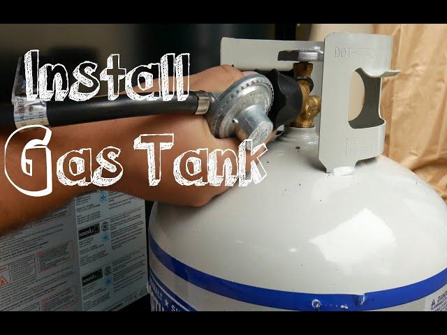 How To Install Propane Tank Gas Grill Easy Simple