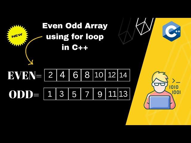 How to find even and odd elements in an array in C++ User Input values separate even and odd numbers