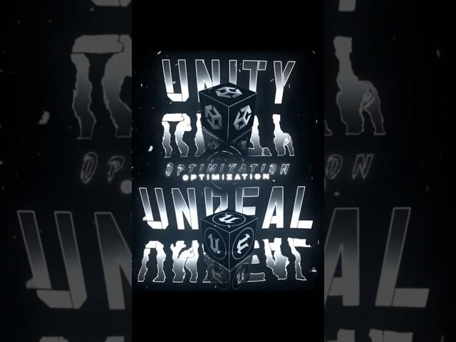 (Unity vs Unreal)Which game engine is better? #wis #edit #game #Unity