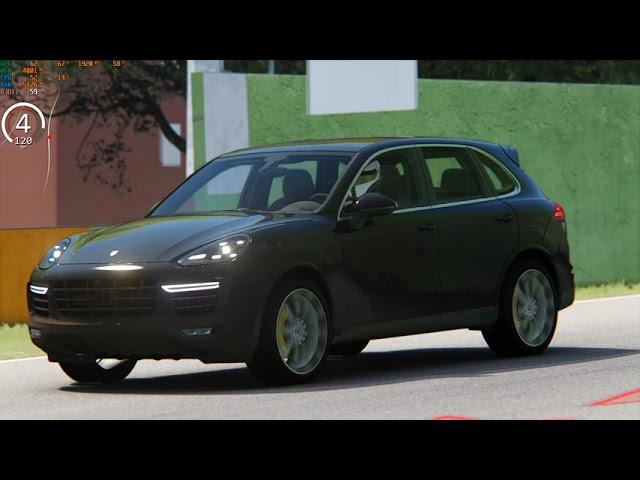 Assetto Corsa Porshe Cayenne at Imola with Custom Shaders Patch 1.75