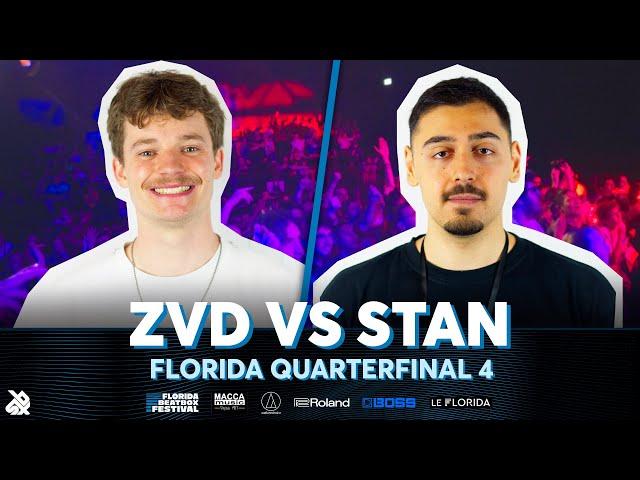 ZVD  vs Stan  | Florida Beatbox Battle 2024 | Quarterfinal 4