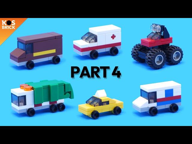 Lego City Cars Mini Vehicles - Part 4 (Tutorial)