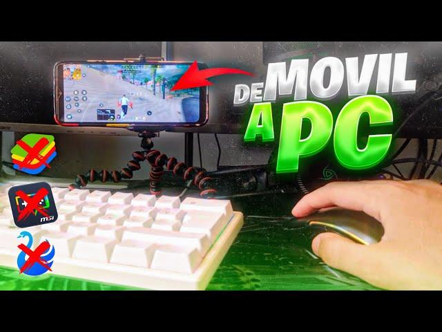 CONVIERTE tu CELULAR en una PC GAMER!!! Como Jugar FREE FIRE con TECLADO y MOUSE en TELEFONO