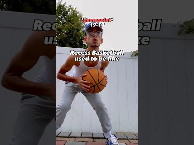 Recess/School Basketball used to be like  #basketball #nba #funny