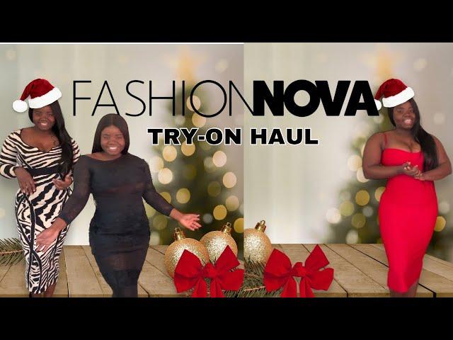 Fashion Nova Holiday Try-On Haul | Festive & Stylish Outfits