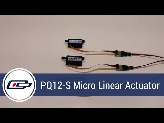 PQ12-S Micro Linear Actuator Product Overview