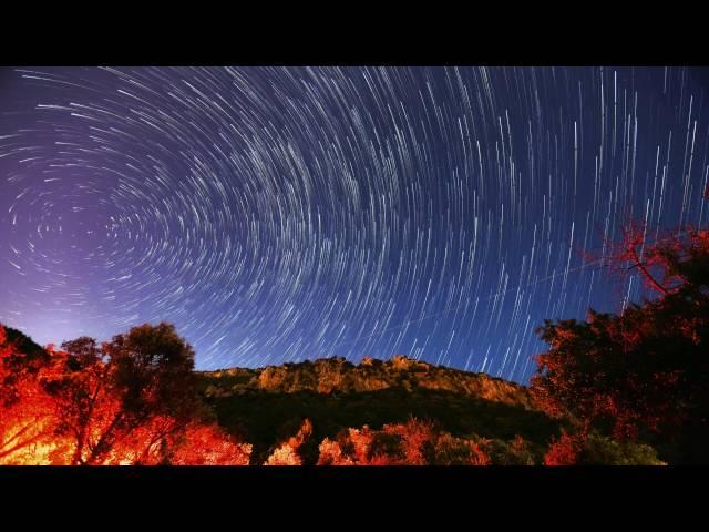 Amazing Vortex Star Trails from Izmir - Turkey