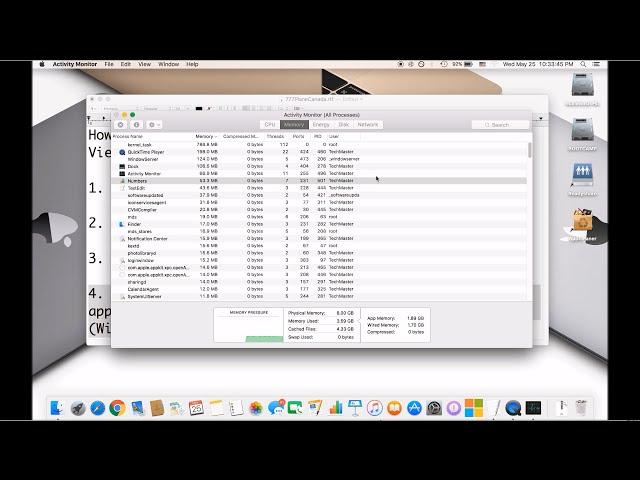 How to Use Task Manager on Mac (No Download)