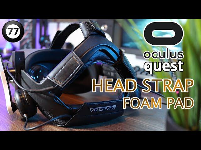 Oculus Quest Foam Pad Review (VRCover) for Head Strap (Comfortable)