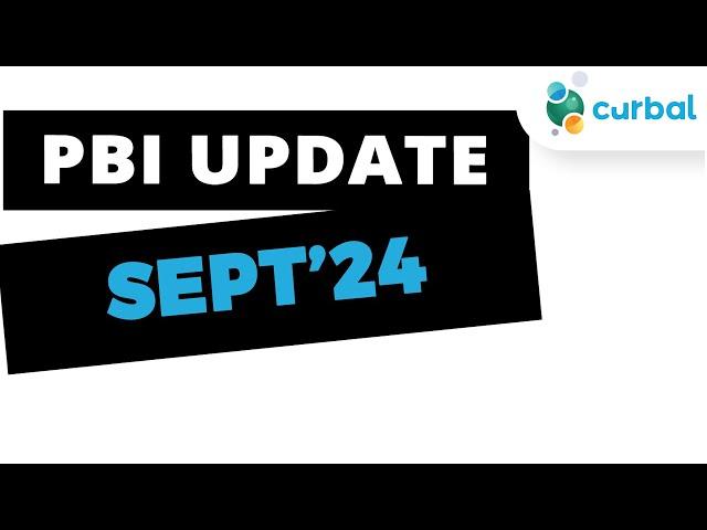 WHat is new in the September 2024 Power BI update?