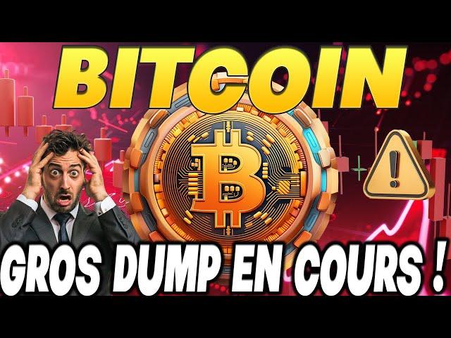 BITCOIN : EST-CE QUE C'EST LA FIN DU BULL MARKET ?? ATTENTION À LA SUITE  Analyse & Trading Crypto