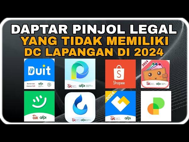 INILAH DAPTAR PINJOL LEGAL YANG TIDAK ADA DC LAPANGAN DI TAHUN 2024 - GALBAY PINJOL LEGAL 2024