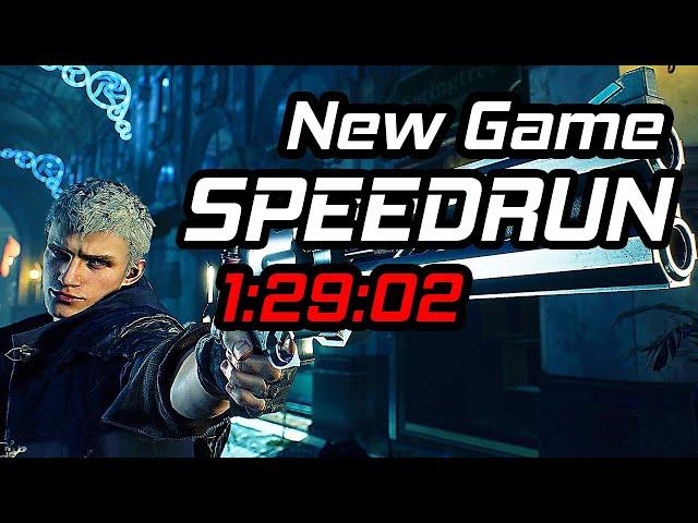 Devil May Cry 5 Speedrun in 1:29:02