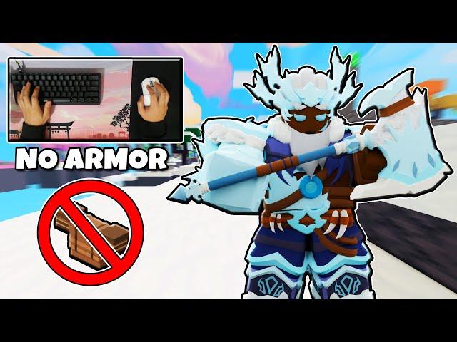 Playing Adetunde Kit With No Armor Until I Lose (Roblox Bedwars)