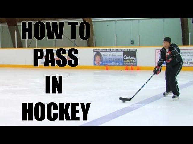 How to pass in hockey with Angela James