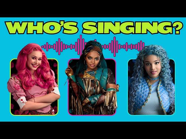 Guess Who's Singing  Descendants: The Rise of Red ️