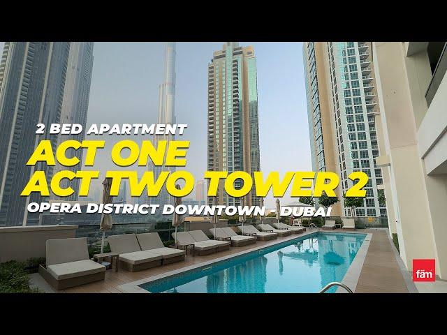 Brand New 2 Bed Apartment in Act One | Act Two, Dubai Opera District Downtown - Dubai