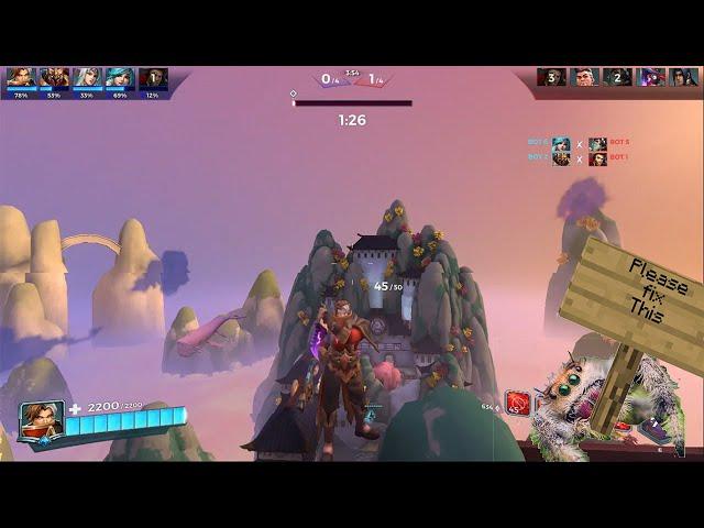 paladins Corvus bugs glitch what ever Part 2