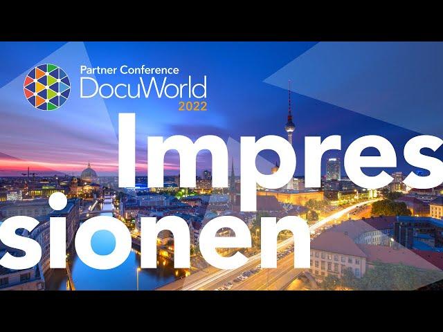 DocuWorld Partner Conference 2022: Impressionen