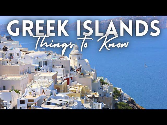 Greek Islands Travel Guide: Things To Know Visiting Islands in Greece