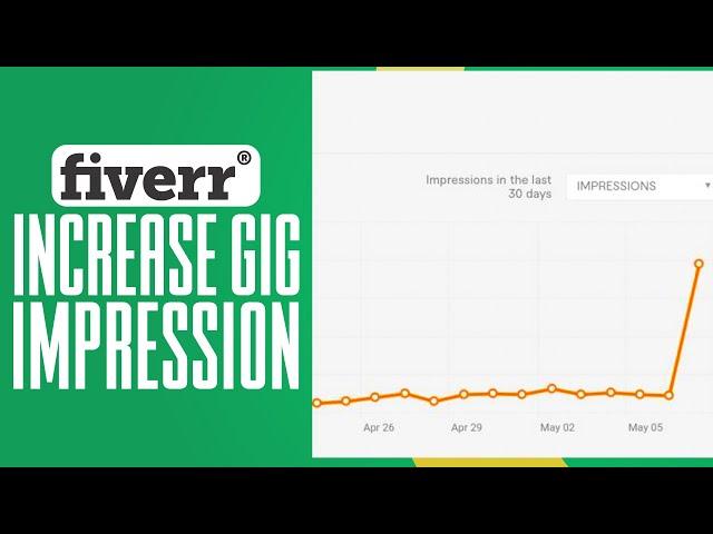 How To Increase Impression On Fiverr Gig | Fiverr Tutorial 2024