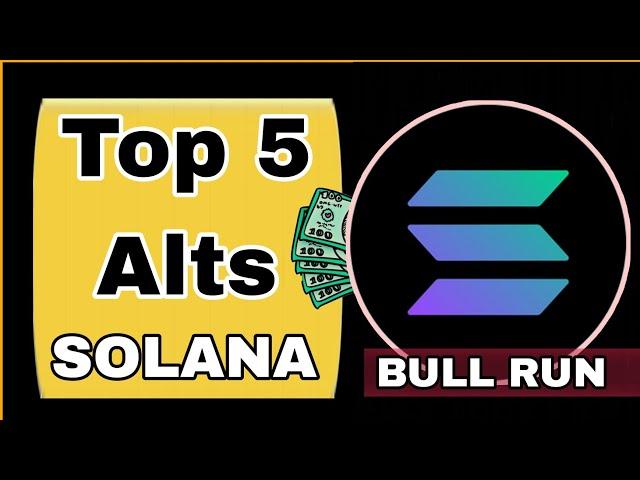 Top 5 Altcoins- Solana  Bull Run के लिए Best Altcoins List ? Solana ETF News | Sagar ocs ||