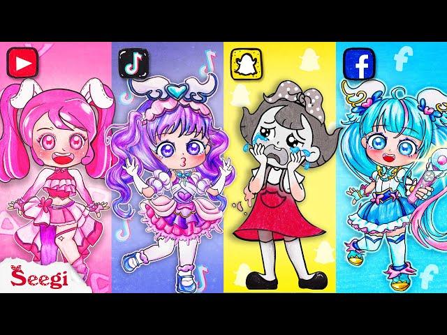 [paper diy] Pretty Cure Girl: Social Media Hot Trend Get NEW FASHION | DIY Arts & Paper Crafts