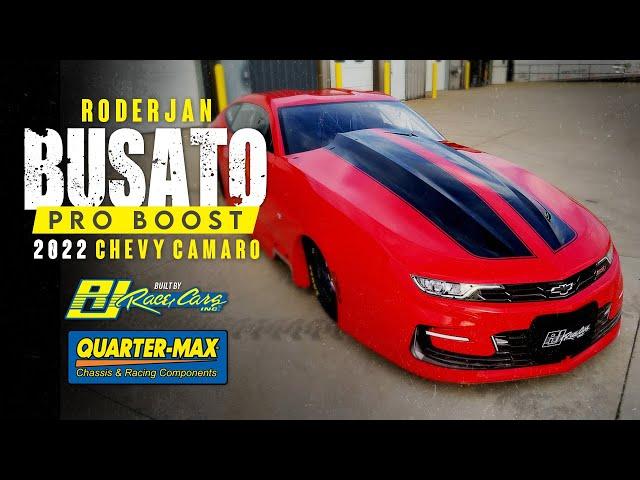 FIRST LOOK: Roderjan Busato Pro Boost 2022 Chevy Camaro built By RJ Race Cars