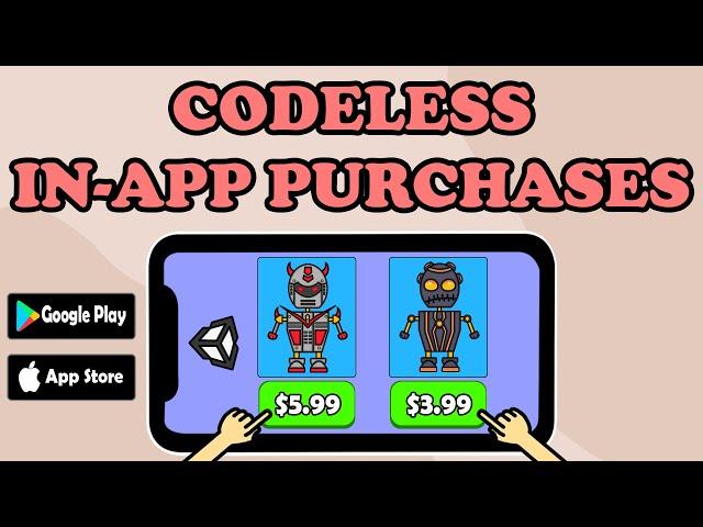 Unity Codeless IAP 2021 (Android and iOS) - Easy Unity Tutorial